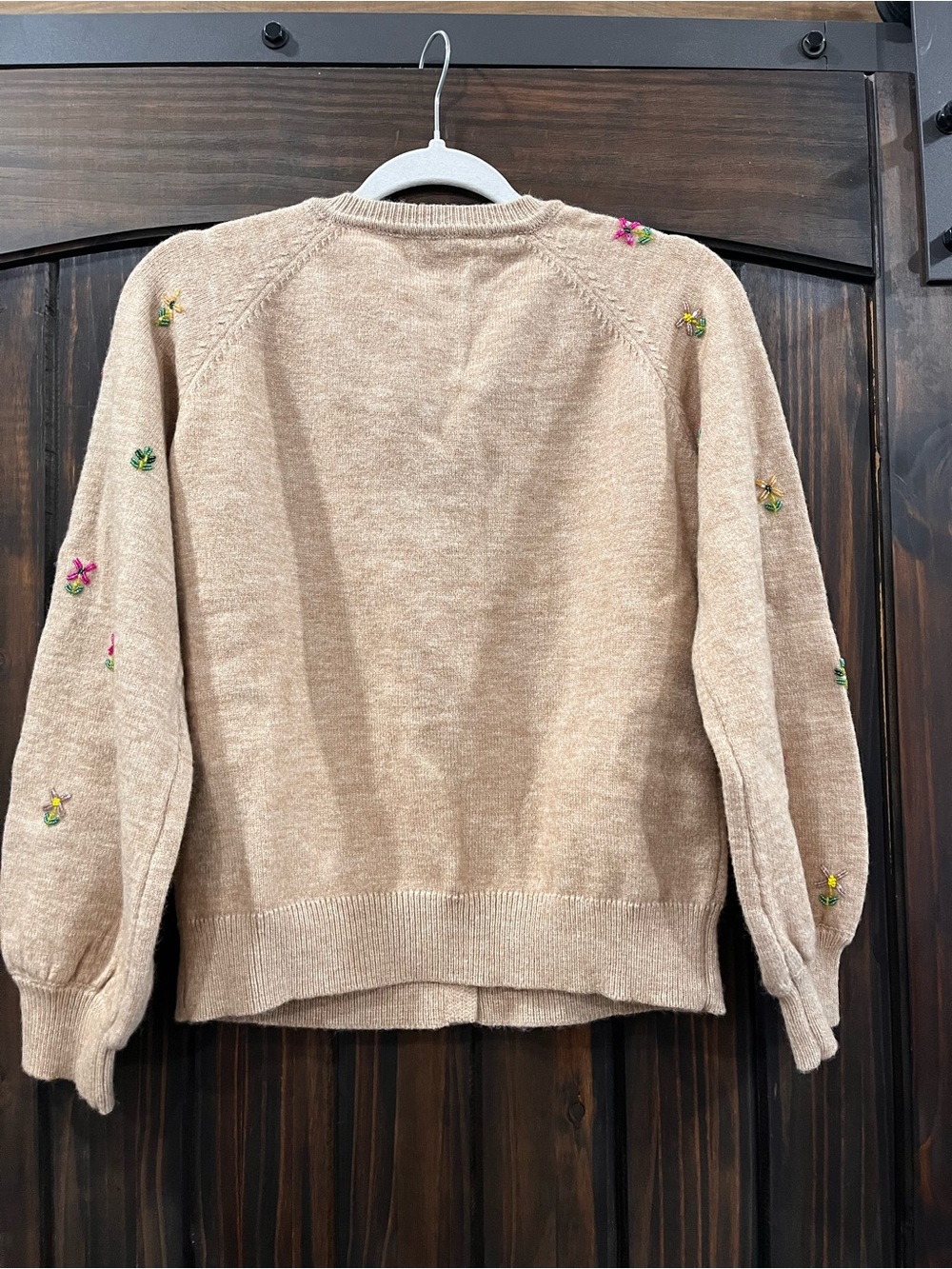 Hyacinth House Multi Floral Embellishment Elsie Cardigan like new small - Picture 3 of 10